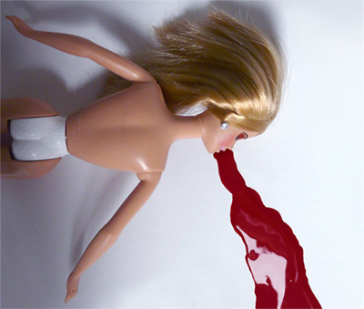 Barbie et Guy Bourdin photographe