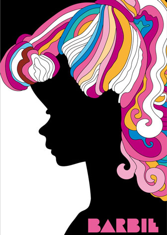 Barbie et Milton Glaser